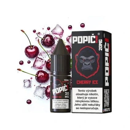 6168 e liquid popic cherry ice 10ml 20mg