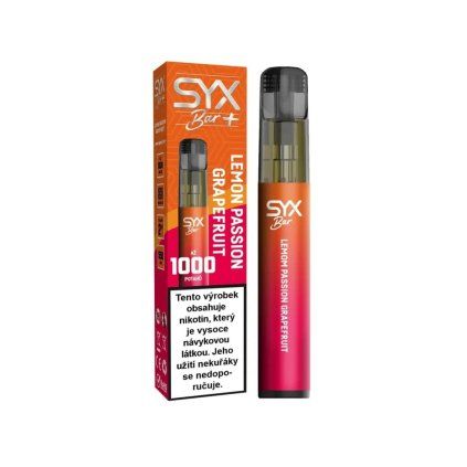 12878 syx bar lemon passion grapefruit jednorazova e cigareta