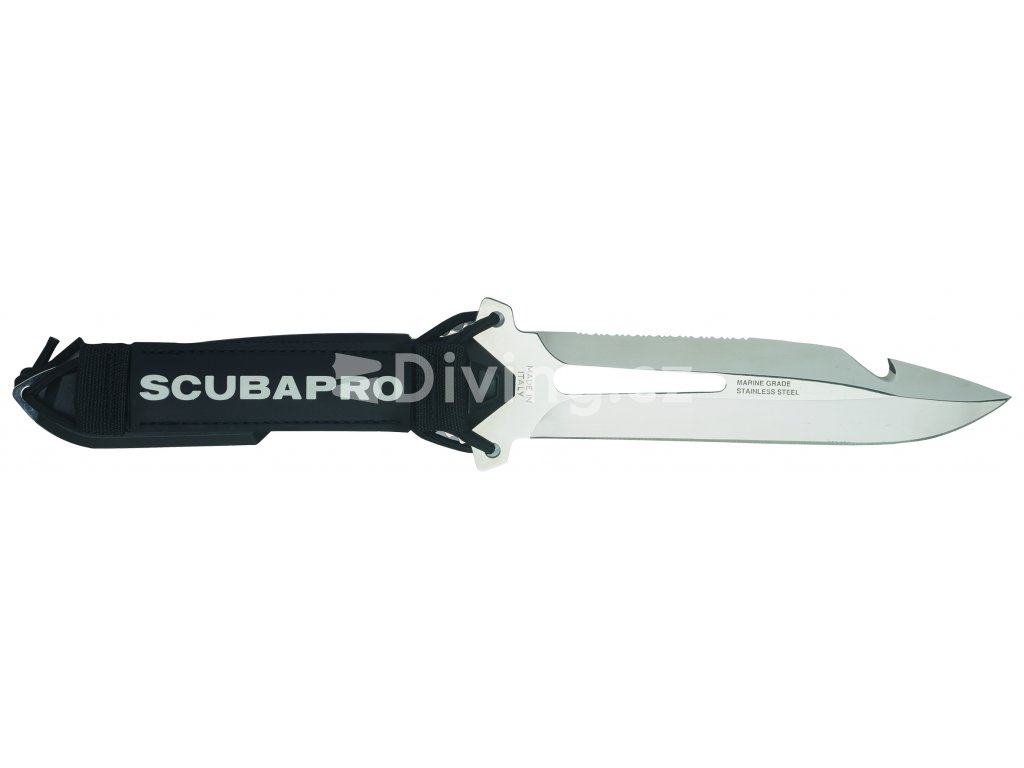 Nůž Scubapro TK 15 černý, čepel 15cm