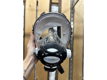 Ocean Reef G-Divers celoobličejová maska bílá