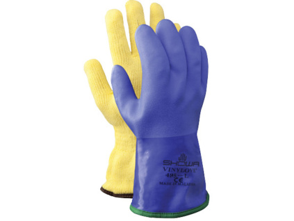 Diving Showa blue glovesthermal gloves 495 2