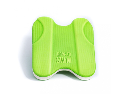 Univerzální plavecká deska BornToSwim® (Barva Zeleno/Bílá, Velikost 30x27x4cm)