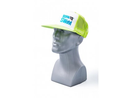 Kšiltovka BornToSwim® Trucker Mesh Cap (Barva růžová/černá)