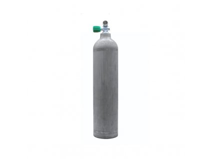 MES 7 L hliníková láhev Nature 200 bar s nitrox ventilem (Velikost 7 L)