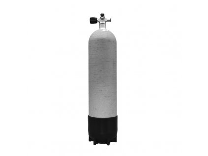 Faber potápěčská tlaková láhev 12L long / 300 bar s botkou a ventilem (Velikost 12 L, Ventily Levý)