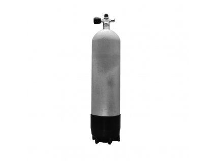 Faber potápěčská tlaková láhev 12 L long / 232 bar s ventilem a botkou  (Velikost 12 L, Ventily Levý)