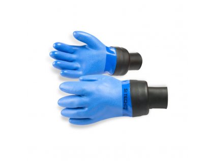 SI TECH Suché Profi Modré rukavice s latex manžetou (Velikost M)