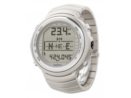 Suunto DX Silver Titanium + USB (Barva stříbrná)