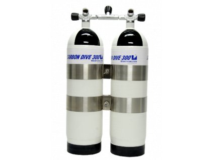 carbondive carbon scuba cylinder 12 l twinpack