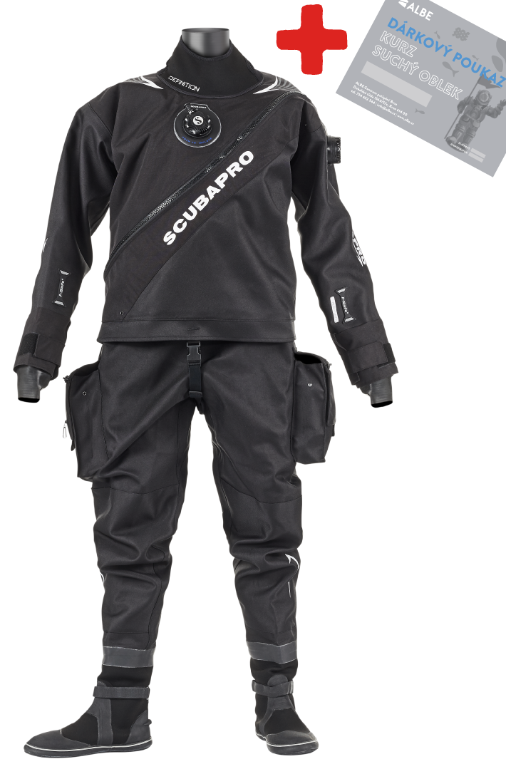 Scubapro Definition Dry + Kurz Suchý Oblek Zdarma! Velikost: L, Pohlaví: Pánské