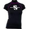 Scubapro Lycrové Tričko Rash Guard Onyx Dámské Krátký Rukáv UPF50