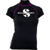 Scubapro Lycrové Tričko Rash Guard Onyx Dámské Krátký Rukáv UPF50