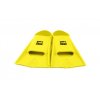 Plavecké silikonové ploutve HAPPY Junior (Barva reflexně žluté, Velikost 36/38)