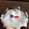 Plavecká čepice BornToSwim® Elite CZ (Barva stříbrná)