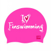 I ❤  Finswimming čepice BornToSwim® (Barva Modrá)