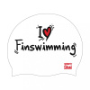 I ❤  Finswimming čepice BornToSwim® (Barva Modrá)