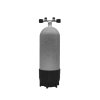 faber15l 232 bar hot dipped cylinder with twinvalve 12944 and boot
