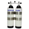 carbondive carbon scuba cylinder 12 l twinpack