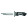 Nůž Scubapro SK21 Stříbrný Antracit, čepel 12cm