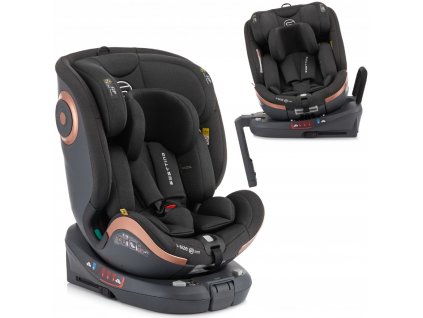 Autosedačka SESTTINO EXTENDER ISOFIX 360° 0-36 kg černá
