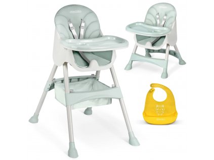 Dětská židlička na krmení MILO, vzor 70000166