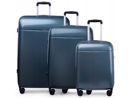 Cestovní Kufr VOYAGER - Modrý