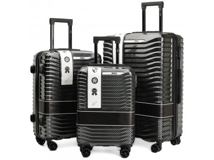 Cestovní kufr JETPACK - Černý