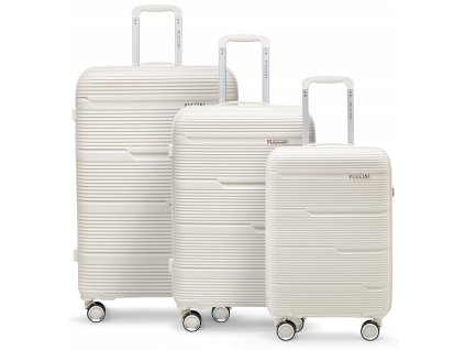 Cestovní Kufr CASABLANCA - Bílý