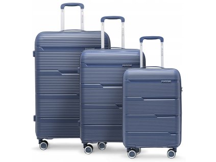 Cestovní Kufr CASABLANCA - Tmavě Modrý