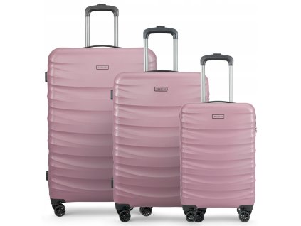 Cestovní Kufr VALENCIA - Růžový