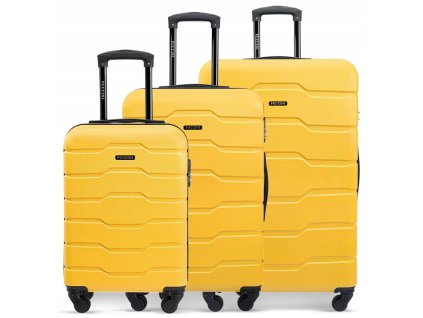Cestovní Kufr ALICANTE - Žlutý