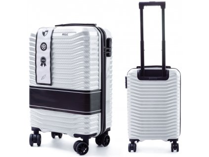 Kabinový Cestovní kufr JETPACK - Bílý