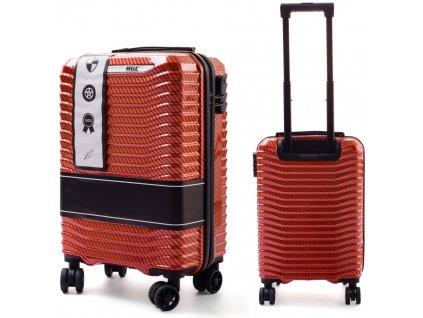 Kabinový Cestovní kufr JETPACK - Červený