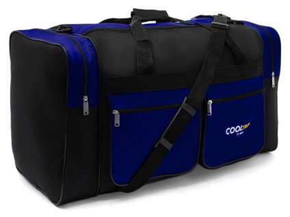 Cestovní taška Taupo 85 x 37 x 40 cm - Černá-Tmavě Modrá