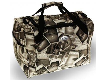 Cestovní příruční taška Saimaa 42 x 32 x 25 cm - Monochrome