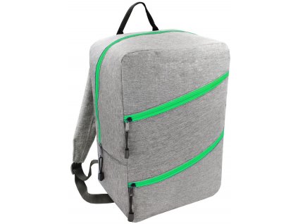 Cestovní batoh Izera 40 x 20 x 30cm - Šedý-Zelený
