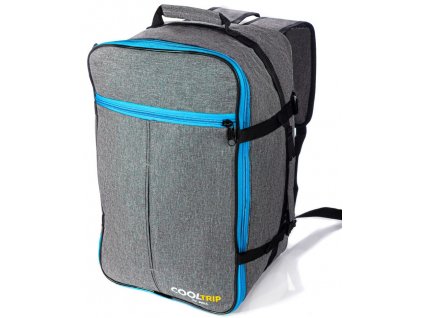 Cestovní batoh Dalalven 40 x 20 x 30 cm - Šedý-Modrý