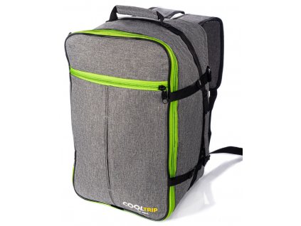 Cestovní batoh Dalalven 40 x 20 x 30 cm - Šedý-Zelený
