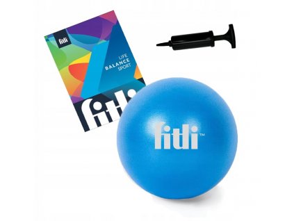 Fitness balón na cvičení 25 cm - Modrý
