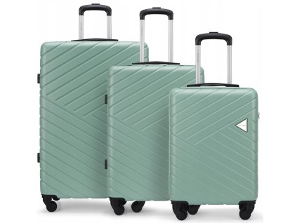 Cestovní Kufr MALAGA - Zelený