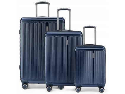 Cestovní Kufr GENEVA - Tmavě Modrý