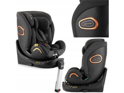Autosedačka SESTTINO SHIVER i-Size 0-36 kg černo-zlatá