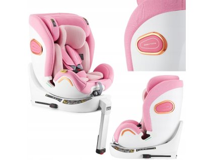 Autosedačka SESTTINO SHIVER i-Size 0-36 kg růžovo-zlatá
