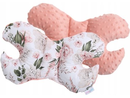 Polštářek motýlek z minky, vzor 703