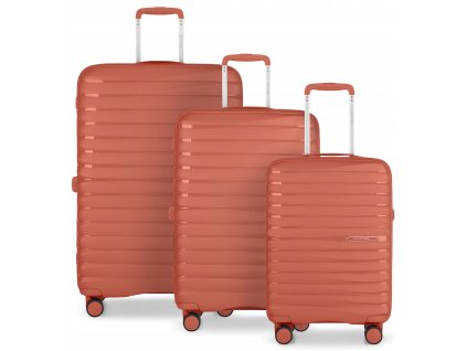 Cestovní kufr MAURITIUS - Lososový