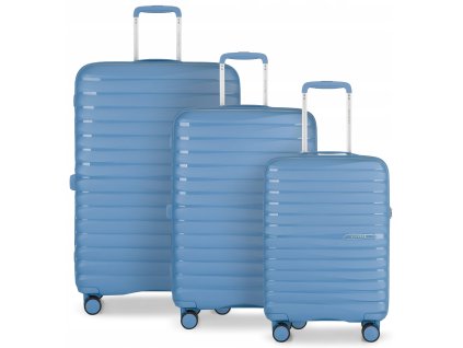 Cestovní kufr MAURITIUS - Modrý