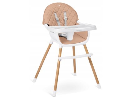 Jídelní židlička Lilo 3v1 růžová