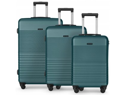 Cestovní Kufr ANTALYA - Zelený