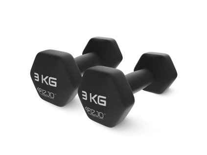 Činky na posilovaní CLASSIC 2 x 3 kg