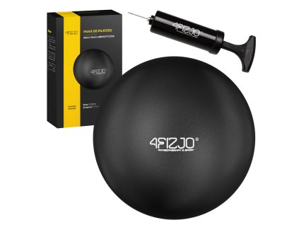 Míč na pilates 22 cm černý